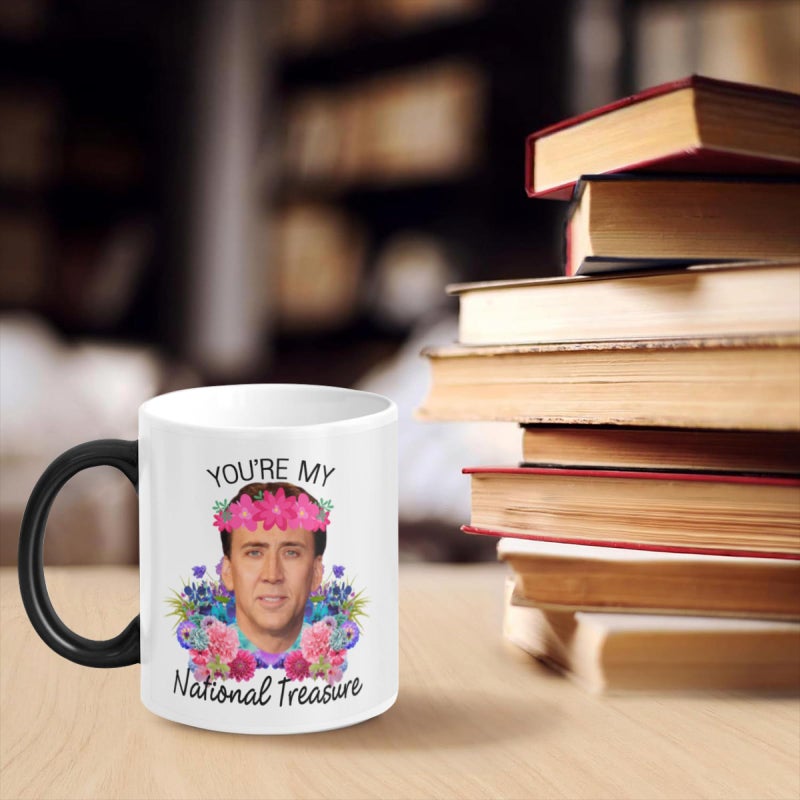 SCSF You're My National Treasure Morphing Coffee Mugs Heat Reveal Color Change Mug Christmas Mug For Men11 Ounces - Image 5